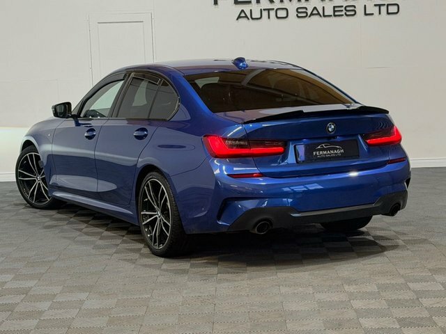 BMW 3 Series 2.0 320D Mht M Sport Saloon Hybrid PXZ2714 Blue #3
