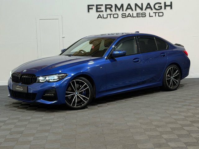 BMW 3 Series 2.0 320D Mht M Sport Saloon Hybrid PXZ2714 Blue #4