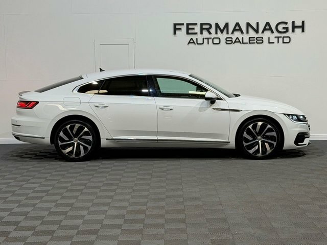 Volkswagen Arteon 2.0 Tdi R-line Fastback Dsg Euro 6 S S White #2