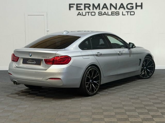 BMW 4 Series Gran Coupe 2.0 420D Se Hatchback Euro 6 S Silver #6