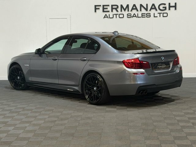 BMW 5 Series 2.0 520D M Sport Saloon Euro 6 S HY06ZOE Grey #3