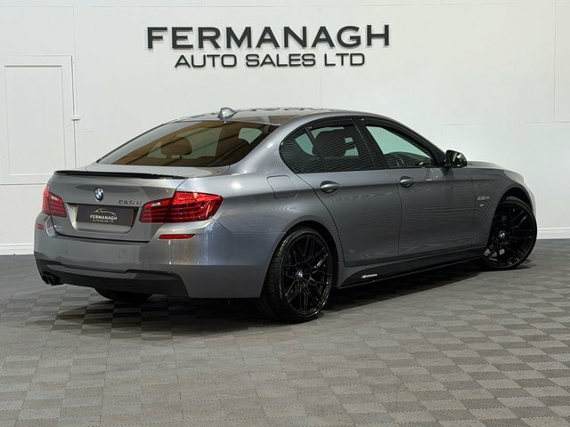BMW 5 Series 2.0 520D M Sport Saloon Euro 6 S HY06ZOE Grey #6