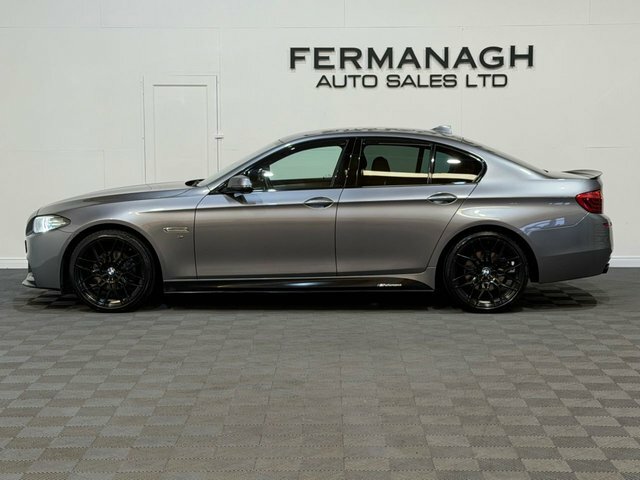 BMW 5 Series 2.0 520D M Sport Saloon Euro 6 S HY06ZOE Grey #5