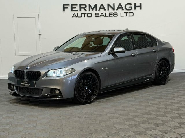 BMW 5 Series 2.0 520D M Sport Saloon Euro 6 S HY06ZOE Grey #4