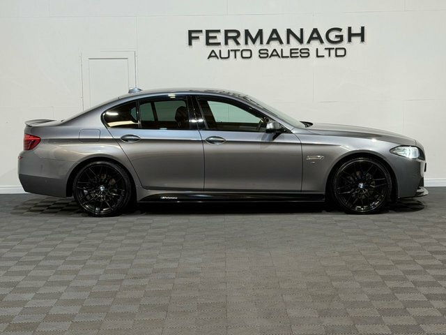 BMW 5 Series 2.0 520D M Sport Saloon Euro 6 S HY06ZOE Grey #2