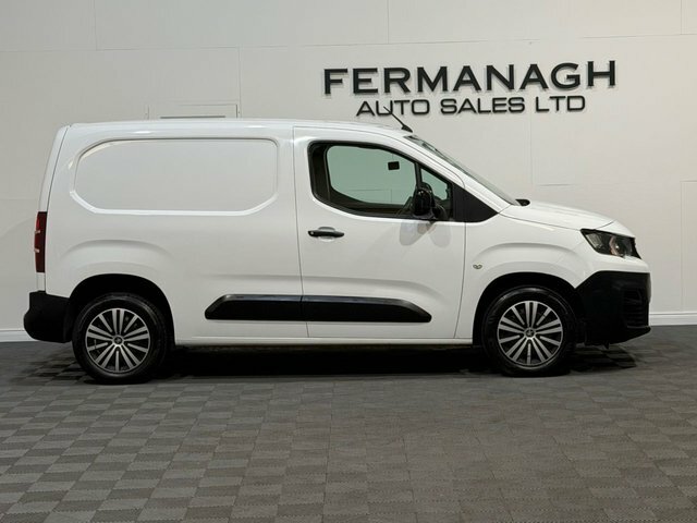 Peugeot Partner 1.5 Bluehdi 1000 Professional Standard Panel Van 5 White #2