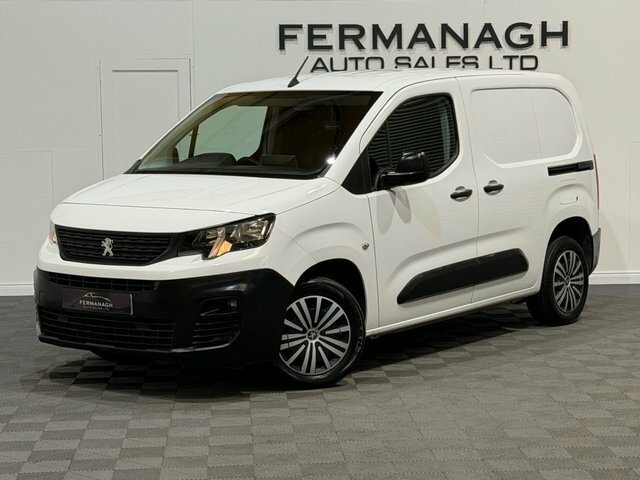 Peugeot Partner 1.5 Bluehdi 1000 Professional Standard Panel Van 5 White #4