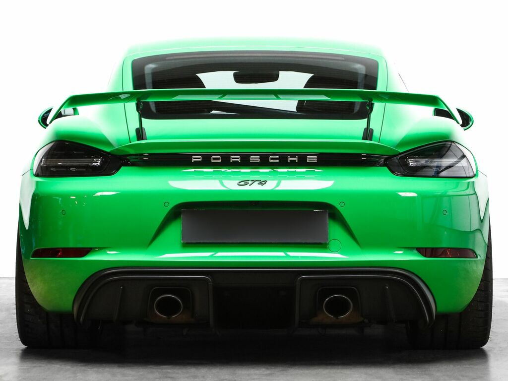 Porsche 718 Cayman Gt4 Semi-auto Green #4
