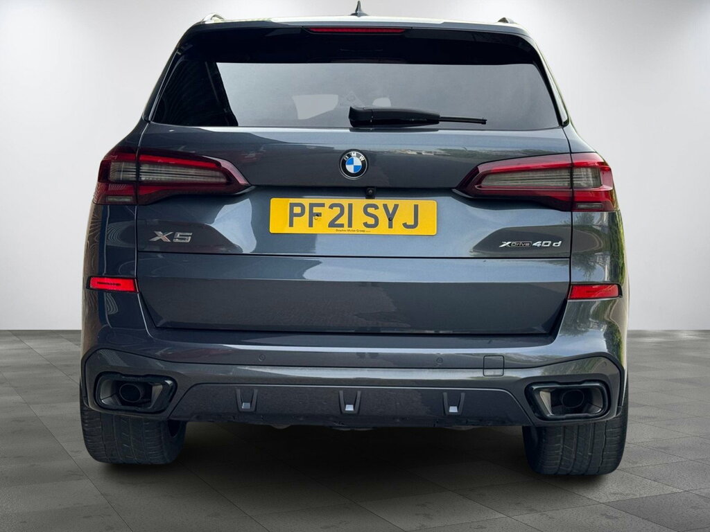BMW X5 3.0 40D Mht M Sport Suv Hybrid Xdr PF21SYJ Grey #5