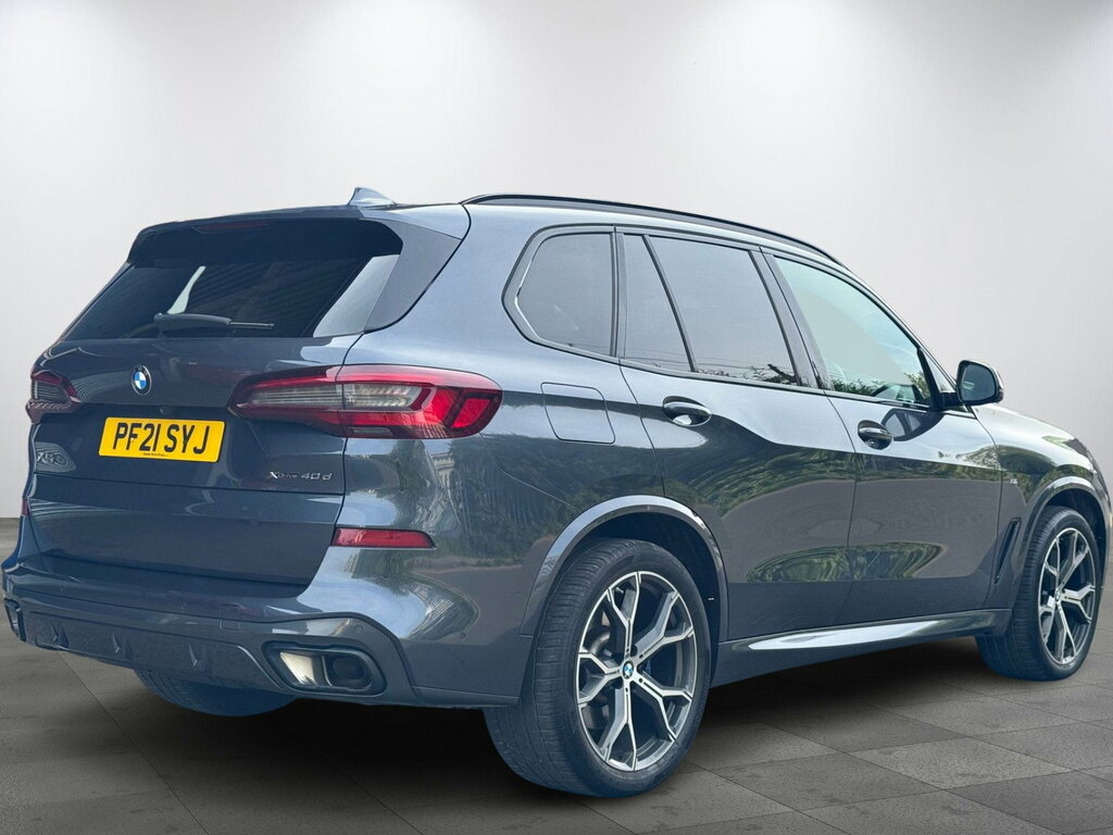 BMW X5 3.0 40D Mht M Sport Suv Hybrid Xdr PF21SYJ Grey #6