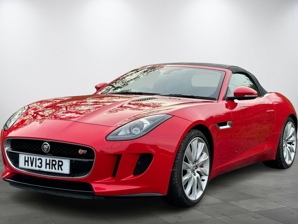 Jaguar F-Type 3.0 V6 S Convertible Euro 5 S S HV13HRR Red #2