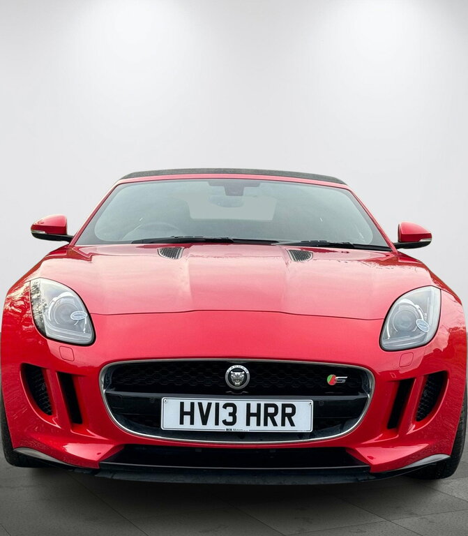 Jaguar F-Type 3.0 V6 S Convertible Euro 5 S S HV13HRR Red #3