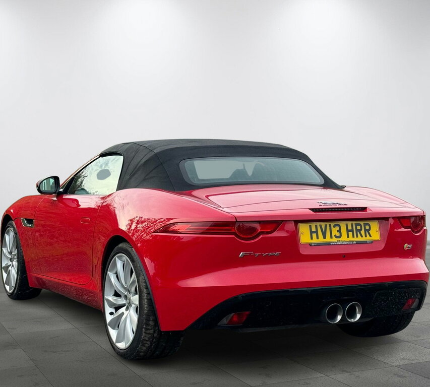 Jaguar F-Type 3.0 V6 S Convertible Euro 5 S S HV13HRR Red #6