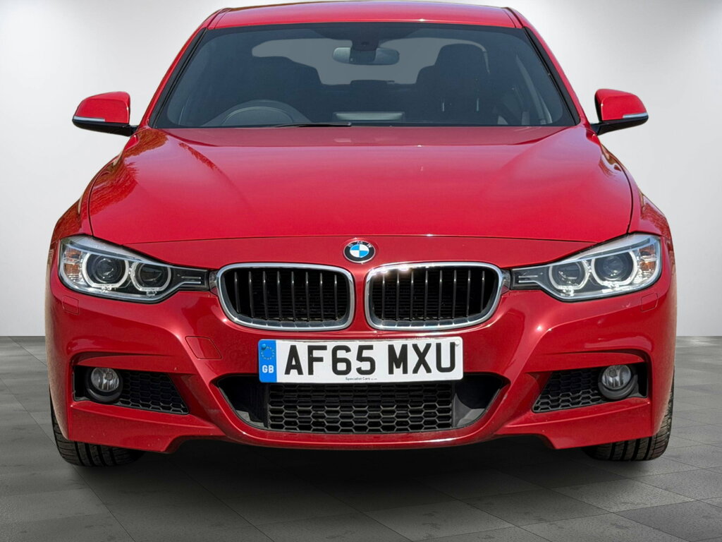 BMW 3 Series 2.0 320D Blueperformance M Sport Saloon AF65MXU Red #2