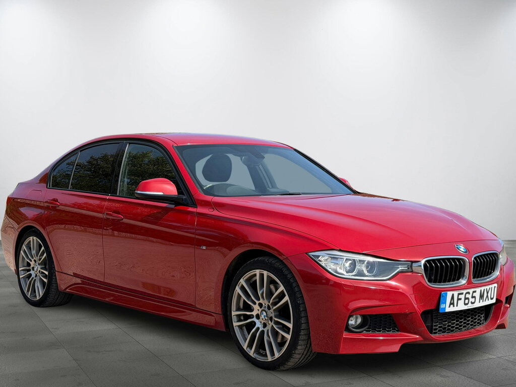 BMW 3 Series 2.0 320D Blueperformance M Sport Saloon Red