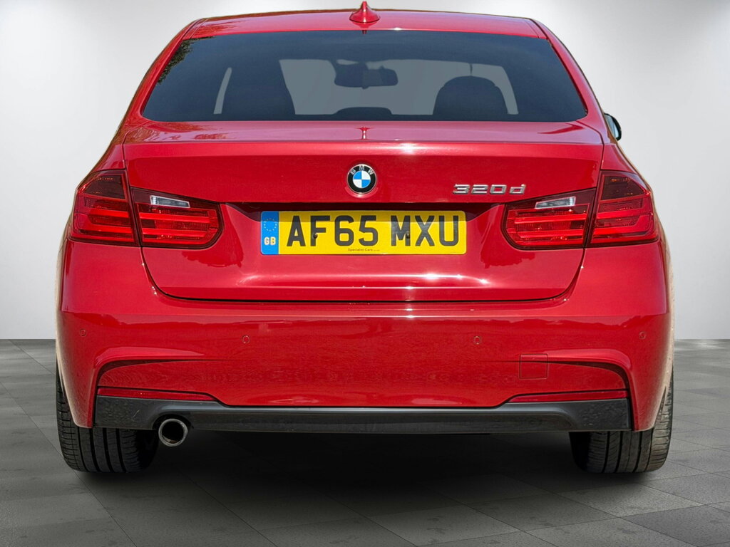 BMW 3 Series 2.0 320D Blueperformance M Sport Saloon AF65MXU Red #5