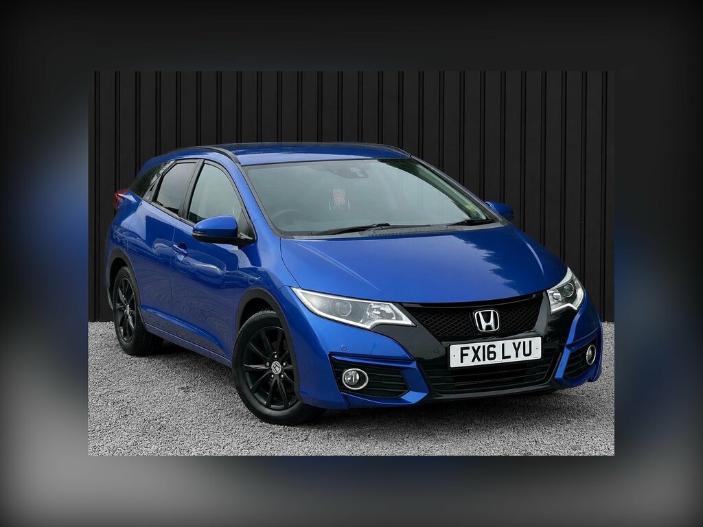 Honda Civic 1.6 I-dtec Se Plus Tourer Euro 5 Ss Navi Blue