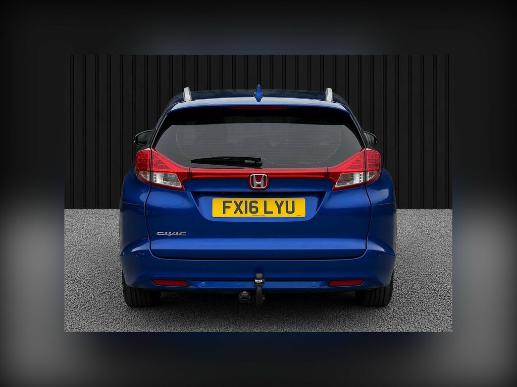 Honda Civic 1.6 I-dtec Se Plus Tourer Euro 5 Ss Navi Blue #5