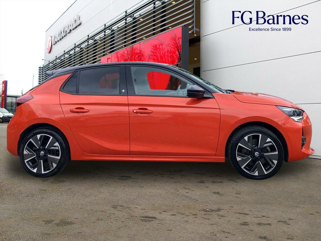 Vauxhall Corsa-e 100Kw Sri Nav Premium 50Kwh 7.4Kwch Orange #2