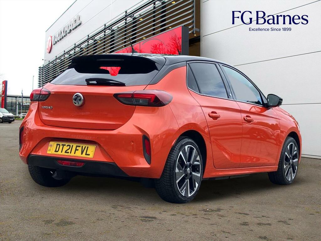 Vauxhall Corsa-e 100Kw Sri Nav Premium 50Kwh 7.4Kwch Orange #3