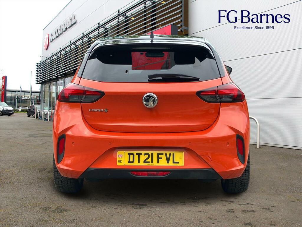 Vauxhall Corsa-e 100Kw Sri Nav Premium 50Kwh 7.4Kwch Orange #4