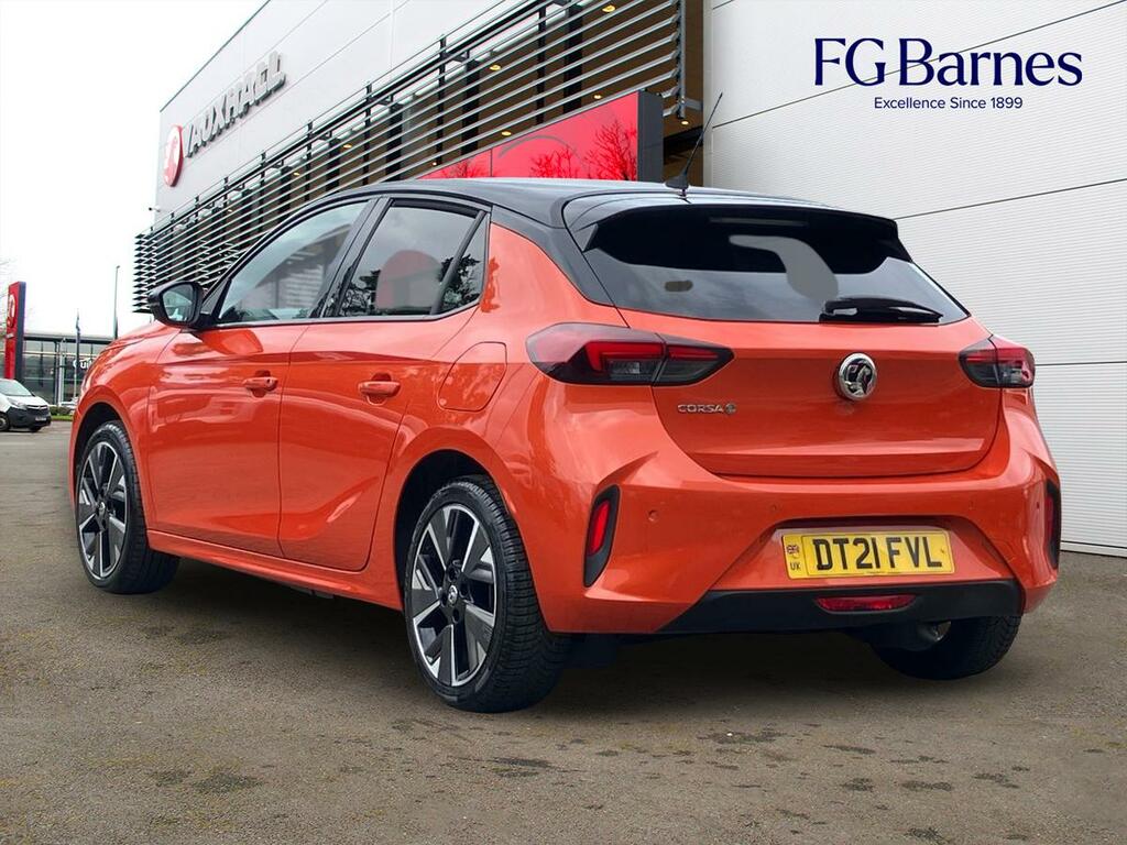 Vauxhall Corsa-e 100Kw Sri Nav Premium 50Kwh 7.4Kwch Orange #5