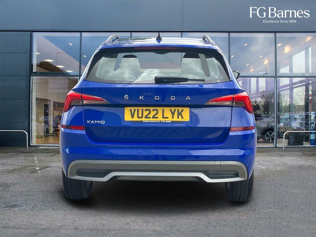 Skoda Kamiq 1.0 Tsi 110 Se Blue #4