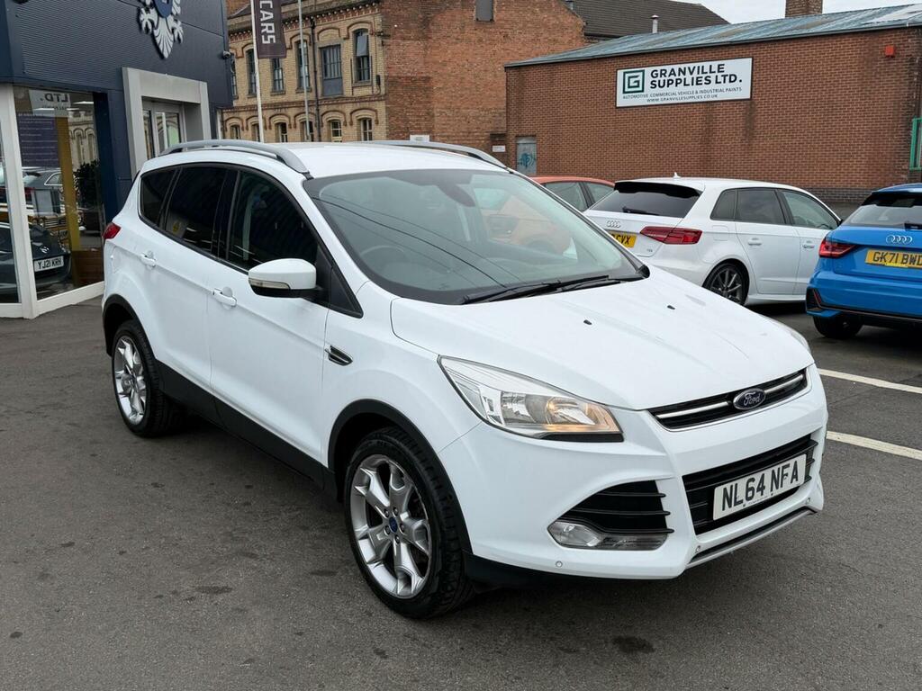 Ford Kuga Suv 2.0 Tdci Titanium Awd Euro 6 Ss 20156 White #4
