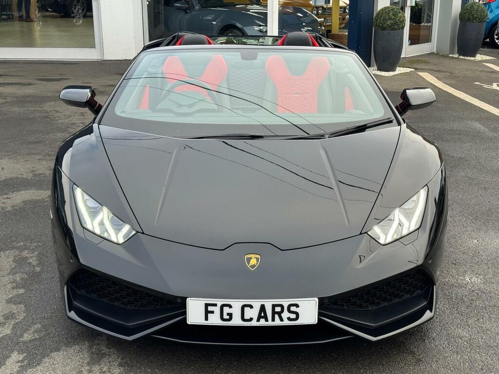 Lamborghini Huracan Convertible 5.2 V10 Lp 610-4 Spyder Ldf 4Wd Euro 6 Black #5