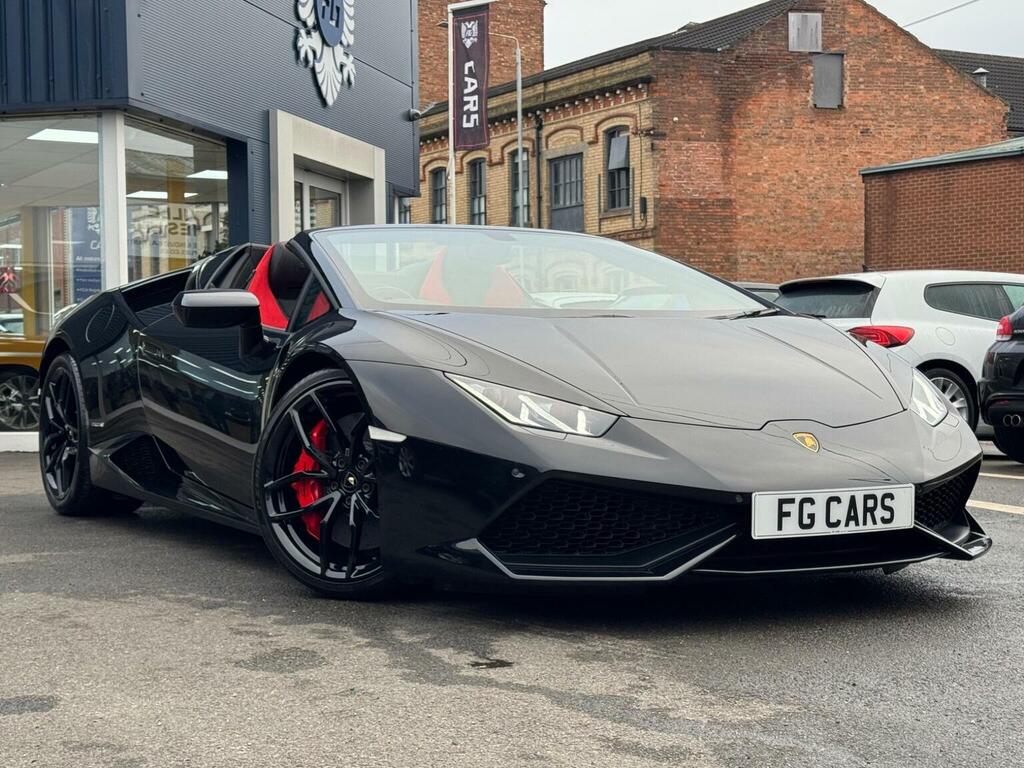 Lamborghini Huracan Convertible 5.2 V10 Lp 610-4 Spyder Ldf 4Wd Euro 6 Black