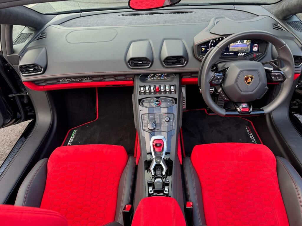 Lamborghini Huracan Convertible 5.2 V10 Lp 610-4 Spyder Ldf 4Wd Euro 6 Black #2