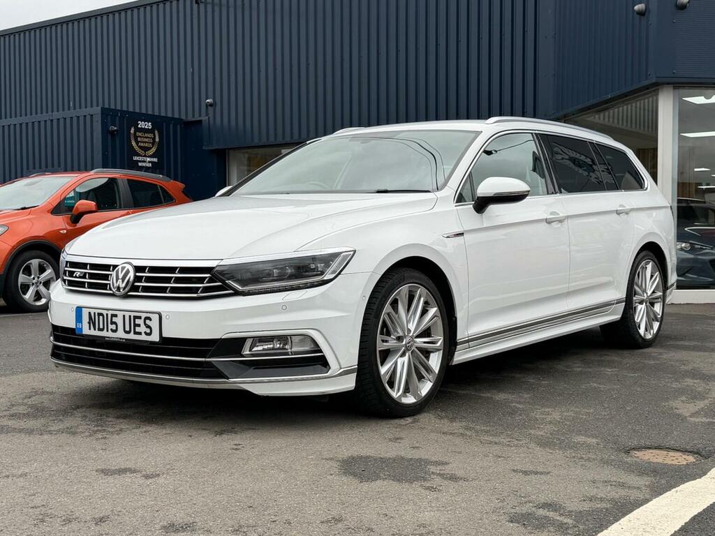 Volkswagen Passat Estate 2.0 Bitdi Bluemotion Tech R-line Dsg 4Motio White #6