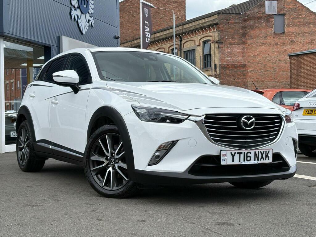 Mazda CX-3 Suv 1.5 Skyactiv-d Sport Nav Euro 6 Ss 201 White