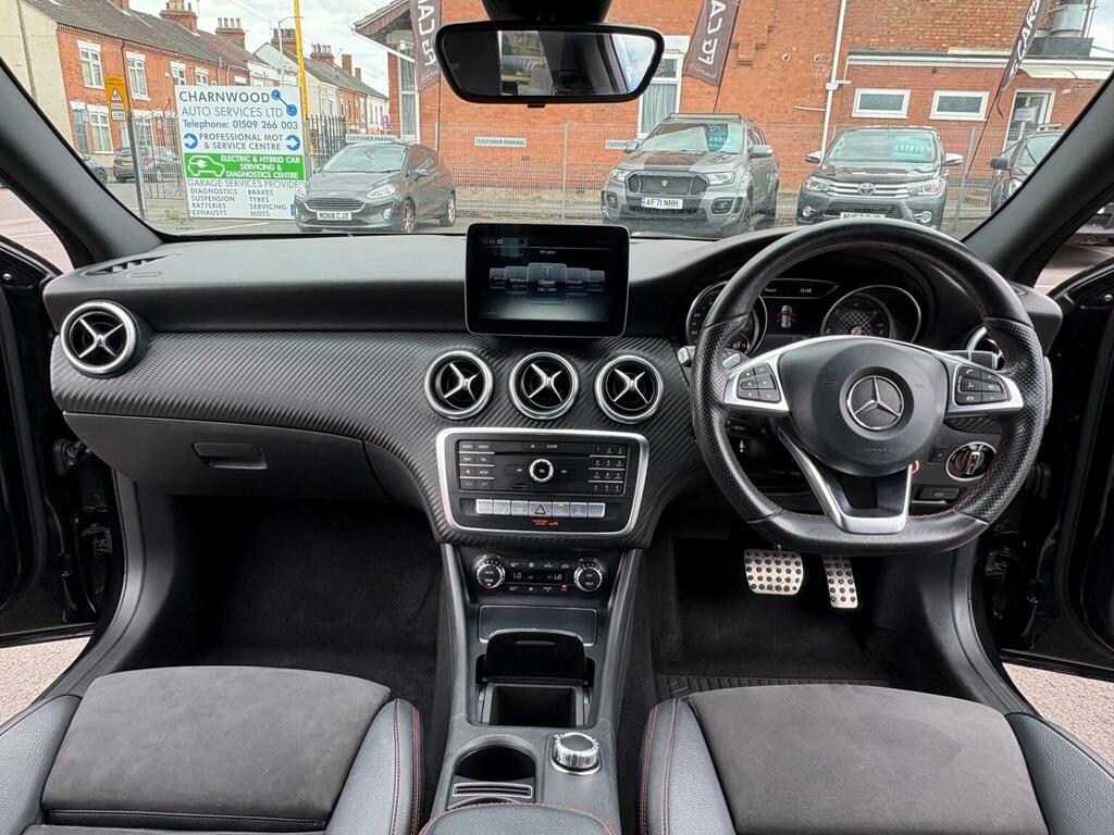 Mercedes-Benz A Class Hatchback 1.5 A180d Amg Line Executive 7G-dct Eu BJ67DUY Black #2