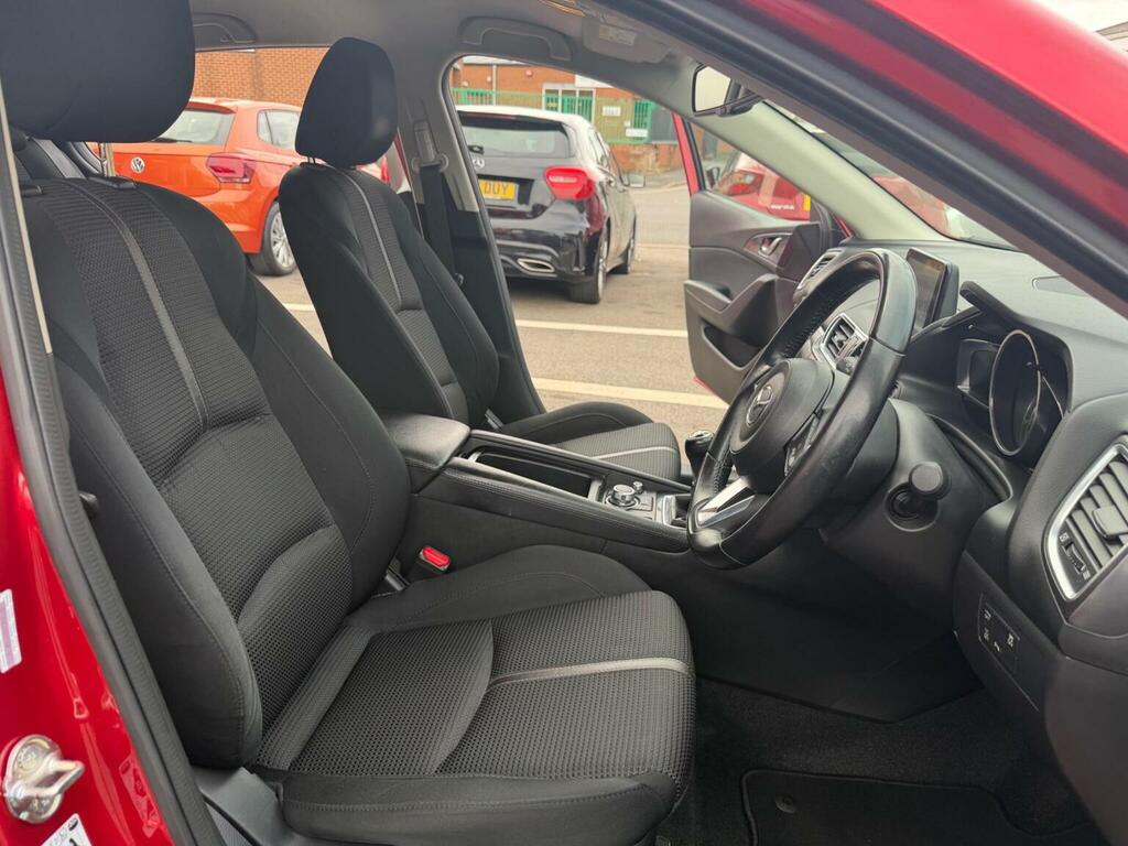 Mazda 3 Hatchback 2.0 Skyactiv-g Sport Nav Euro 6 Ss NK17UTO Red #3