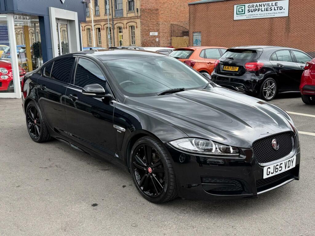 Jaguar XF Saloon 2.2D R-sport Black Euro 5 Ss 2 Black #4