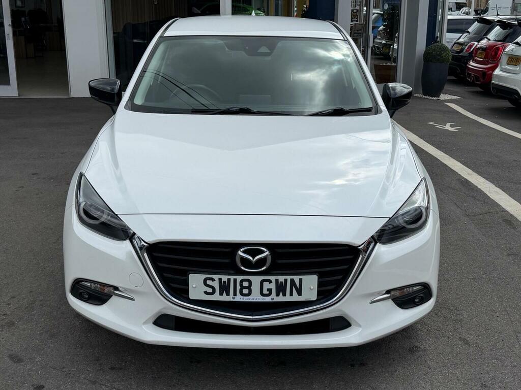Mazda 3 Hatchback 2.0 Skyactiv-g Sport Black Euro 6 Ss SW18GWN White #6