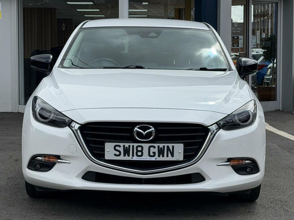 Mazda 3 Hatchback 2.0 Skyactiv-g Sport Black Euro 6 Ss SW18GWN White #5