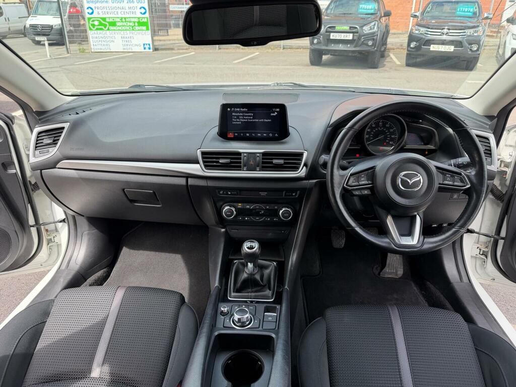 Mazda 3 Hatchback 2.0 Skyactiv-g Sport Black Euro 6 Ss SW18GWN White #2