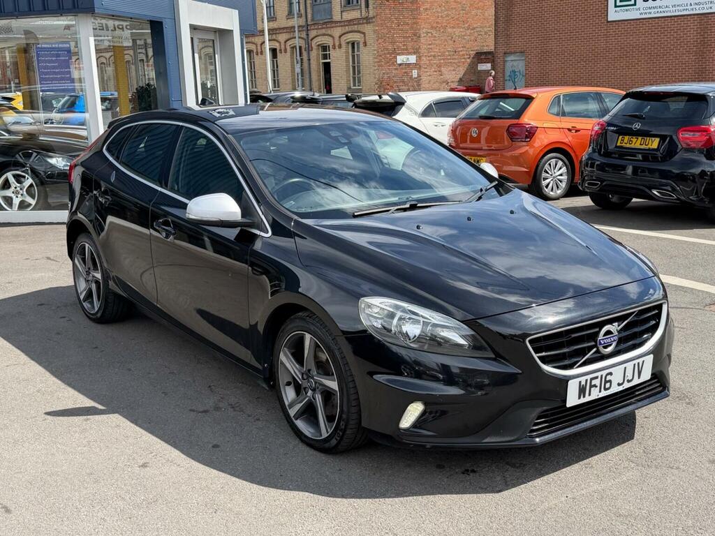 Volvo V40 Hatchback 2.0 D2 R-design Euro 6 Ss 20161 Black #4