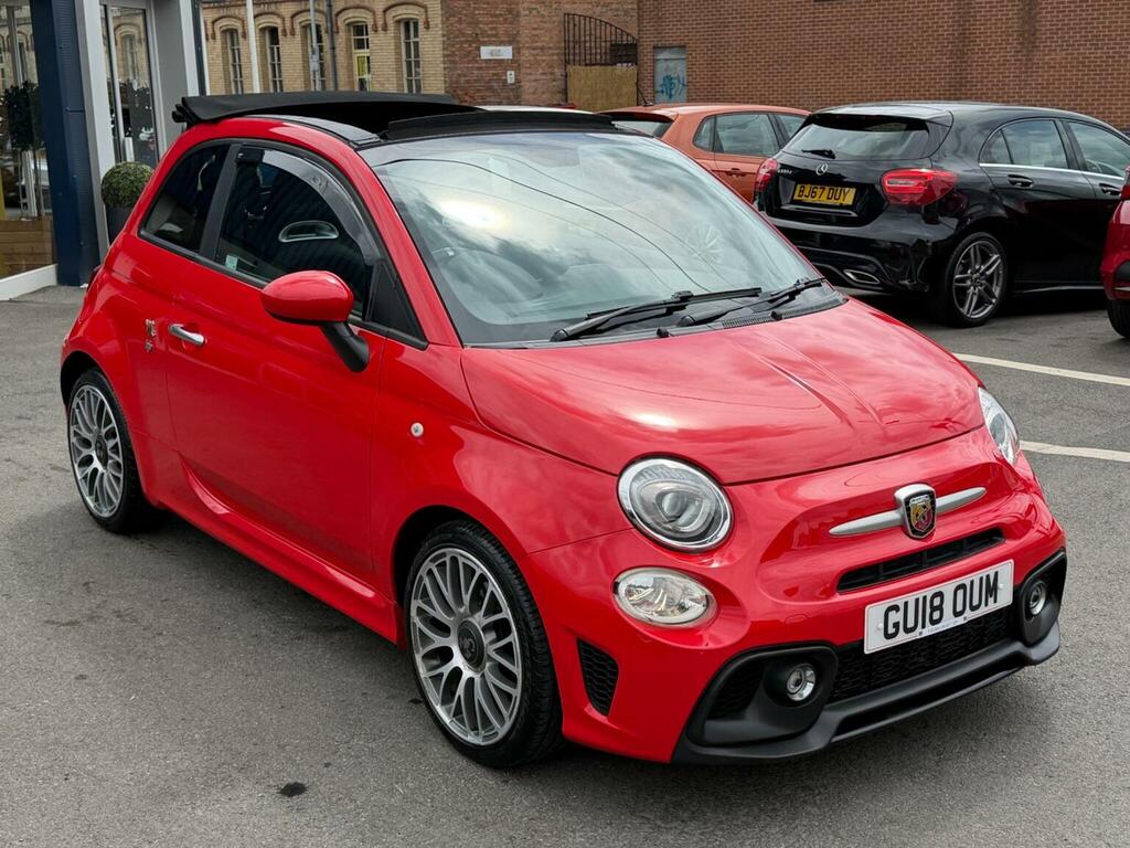 Abarth 595 1.4 T-jet Cabrio Euro 6 Red #4
