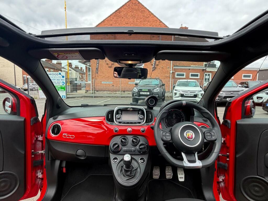 Abarth 595 1.4 T-jet Cabrio Euro 6 Red #2