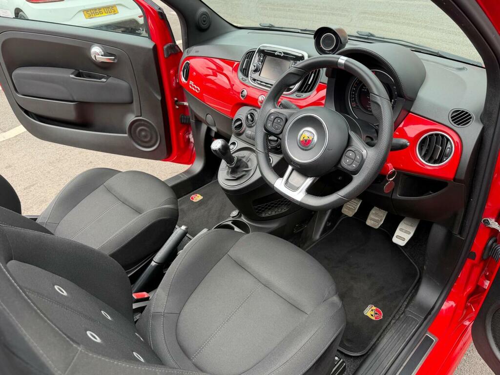 Abarth 595 1.4 T-jet Cabrio Euro 6 Red #3