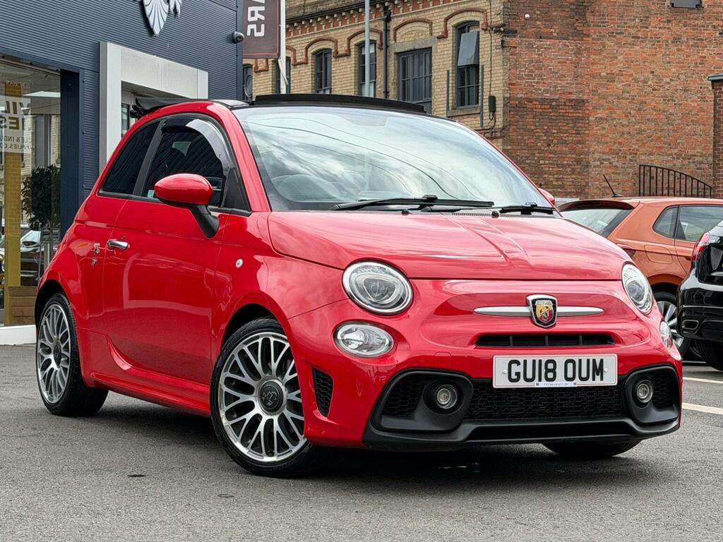 Abarth 595 1.4 T-jet Cabrio Euro 6 Red