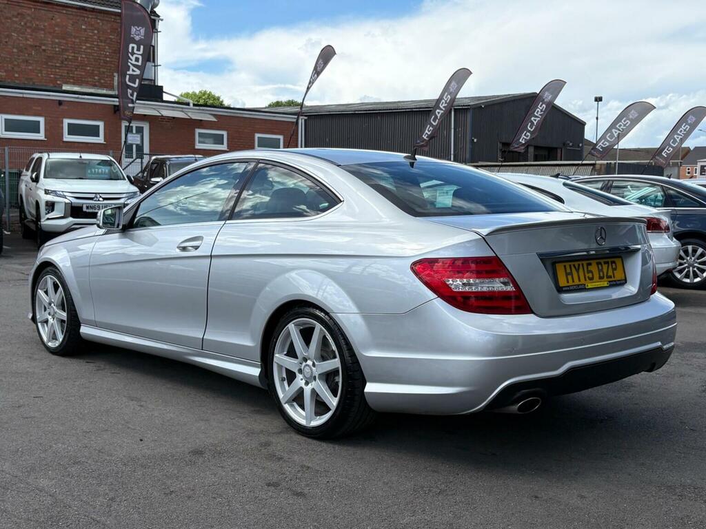 Mercedes-Benz C Class Se White #11