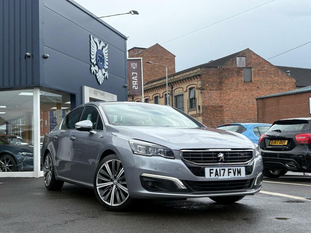 Peugeot 508 2.0 Bluehdi Gt Euro 6 Ss Grey #4