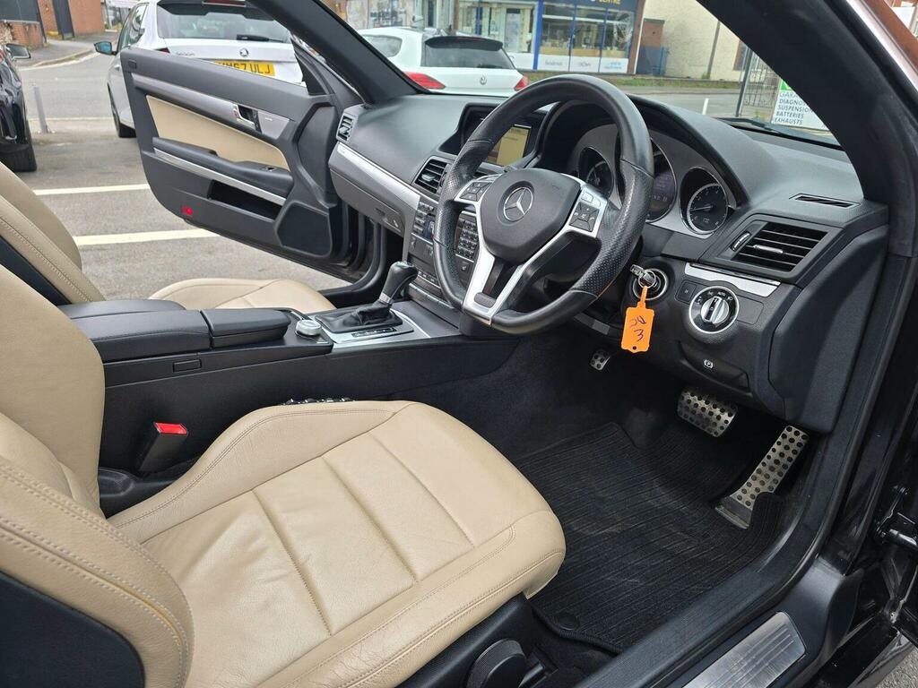 Mercedes-Benz E Class 1.8 E250 Blueefficiency Sport Cabriolet G-tronic Black #3