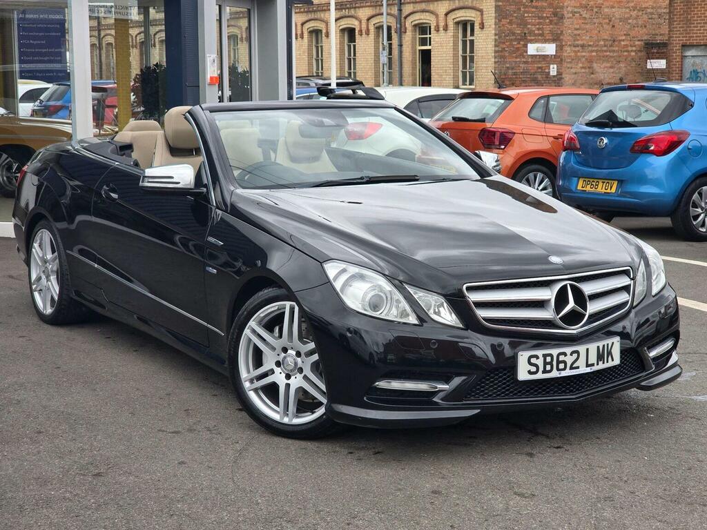 Mercedes-Benz E Class 1.8 E250 Blueefficiency Sport Cabriolet G-tronic Black #6