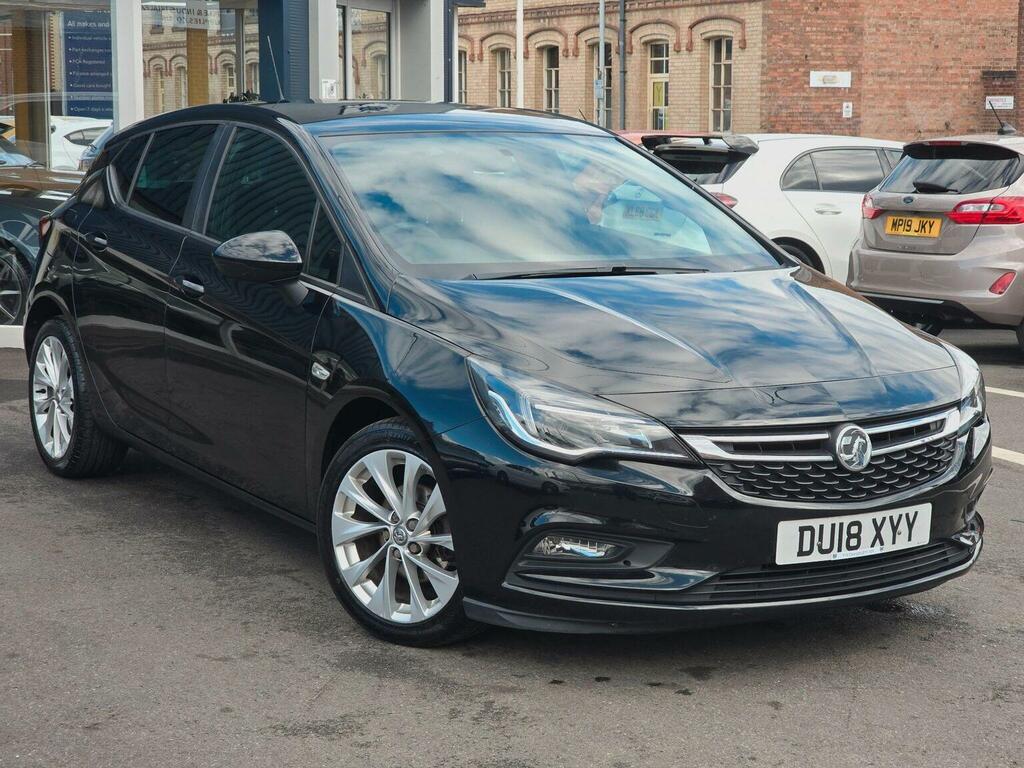 Vauxhall Astra Hatchback 1.4I Design Euro 6 201818 DU18XYY Black #6