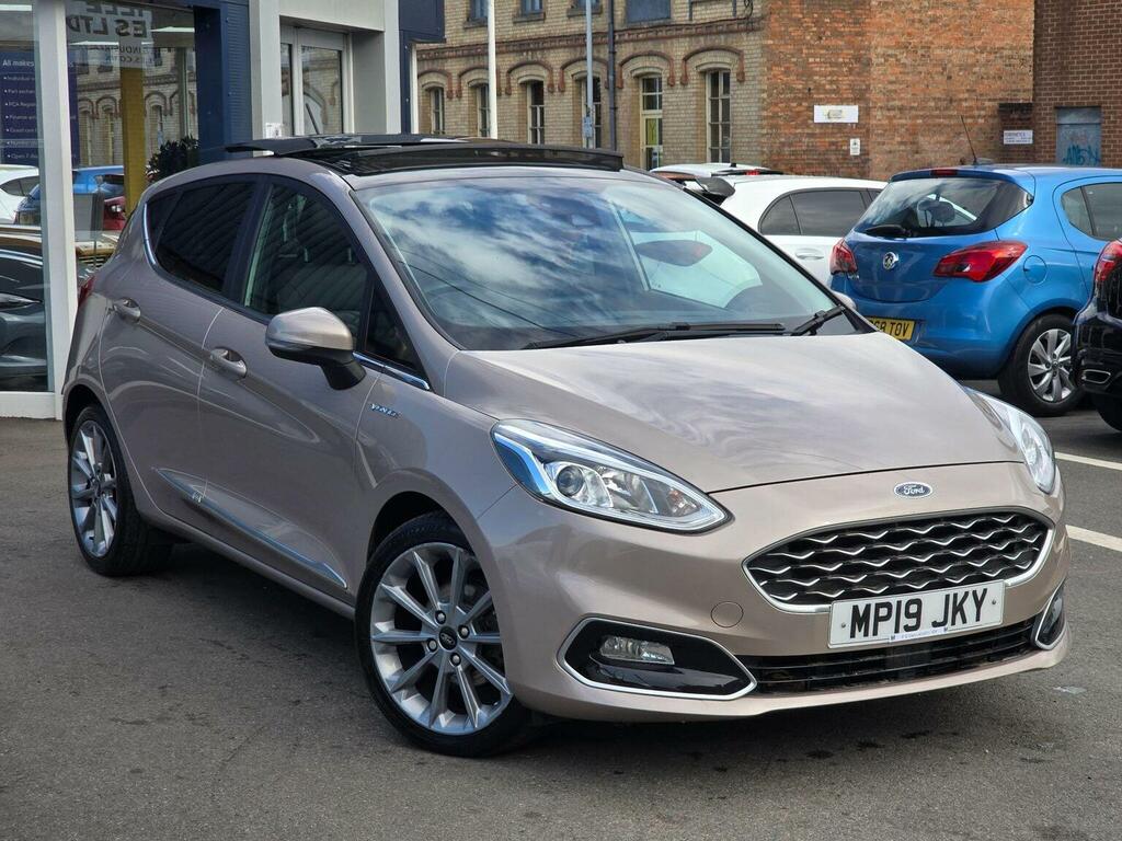 Ford Fiesta Hatchback 1.0T Ecoboost Vignale Euro 6 Ss MP19JKY Beige #6